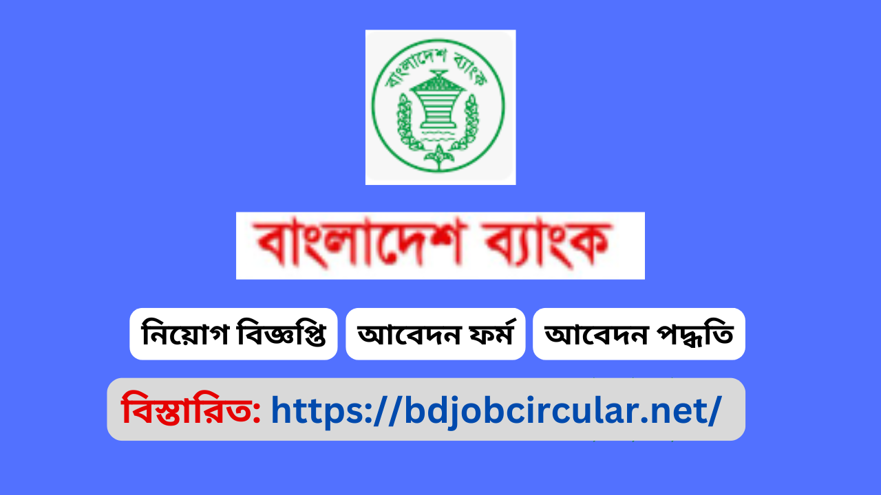 Bangladesh Bank Job Circular 2025
