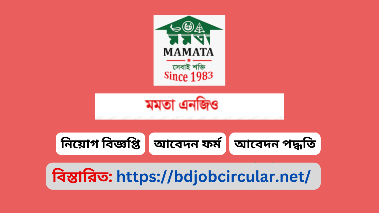 Mamata NGO Job Circular 2025