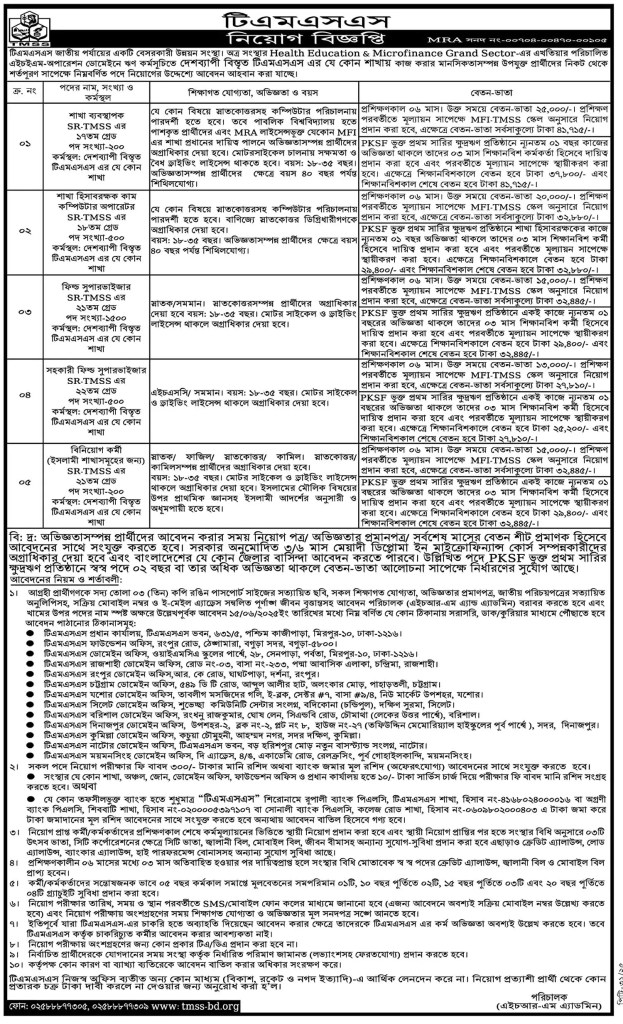 Jobs at TMSS 2025 Posts 2900 Jobs at TMSS 2025 Posts 2900